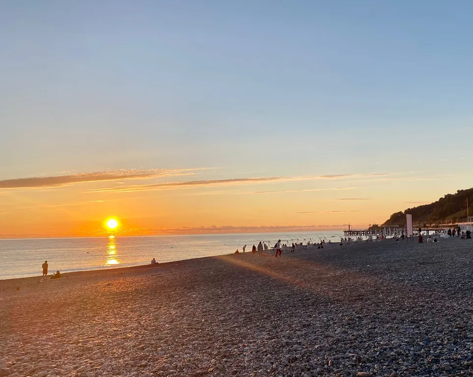 Студия на берегу моря с шикарным видом