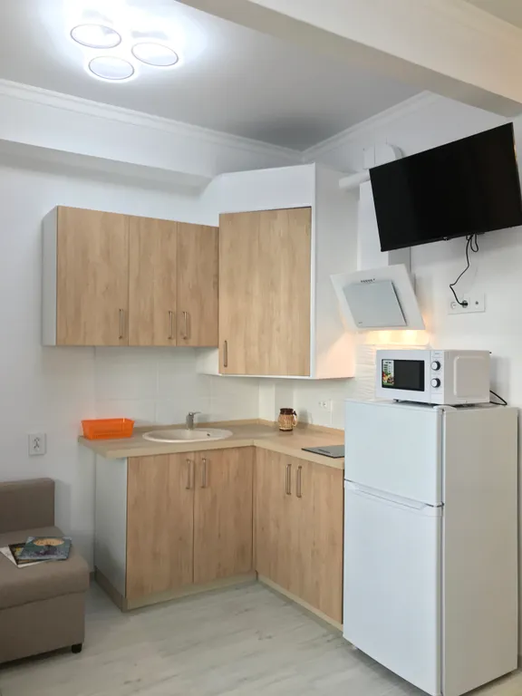 Большая, удобная студия с видом на горы