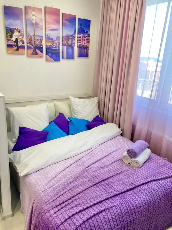 Квартира около набережной рядом с мостом Влюбленных и Аквапарком Лето-Лето