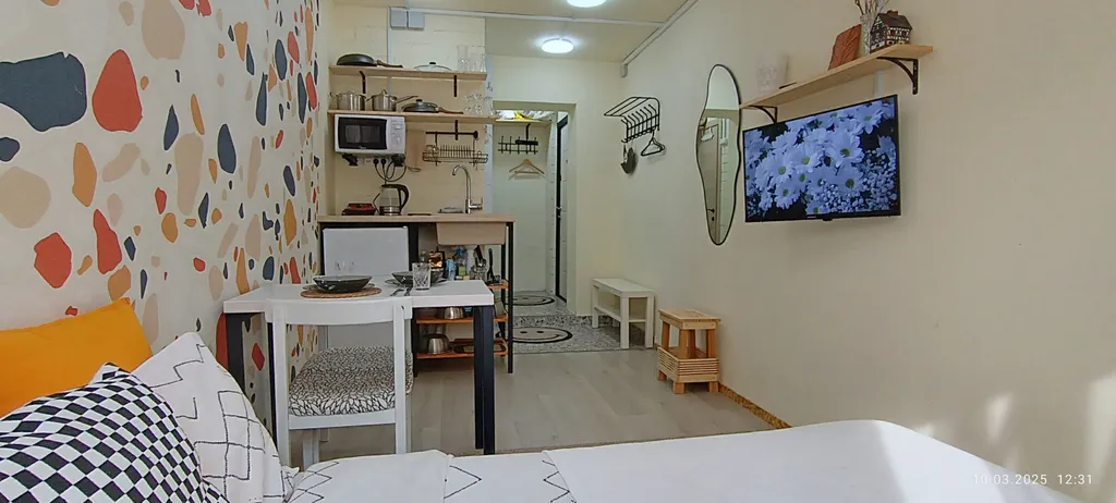 Студия центр рядом, комфорт и тишина для некурящих