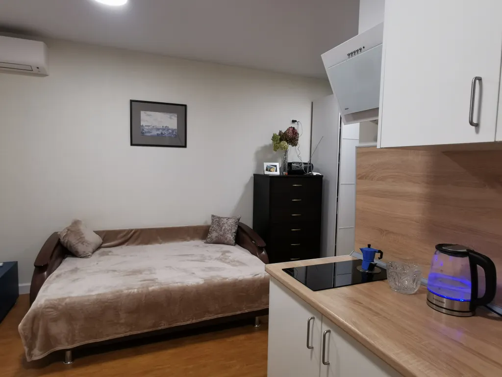 Студия в новом ЖК Нижнего Новгорода с большой парковкой, кондиционером