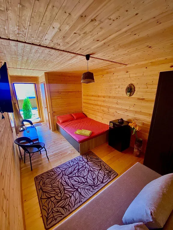 Номер в эко-домике улучшенный