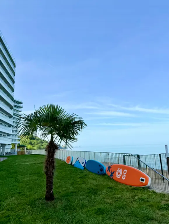 Апартамент Bamboo на первой линии моря