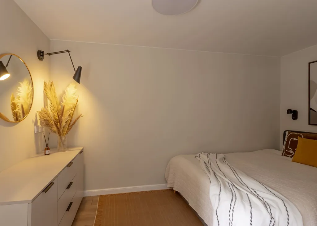 Уютная студия с дизайнерским ремонтом