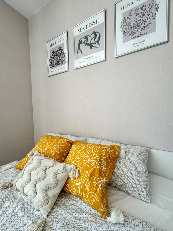 Уютная студия в 15 минутах ходьбы от метро Берёзовая Роща на двоих