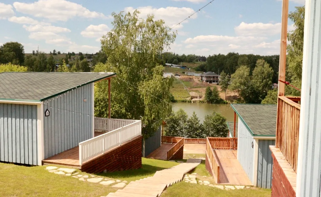 Коттедж Дизайнерский дом на берегу озера — Кашира