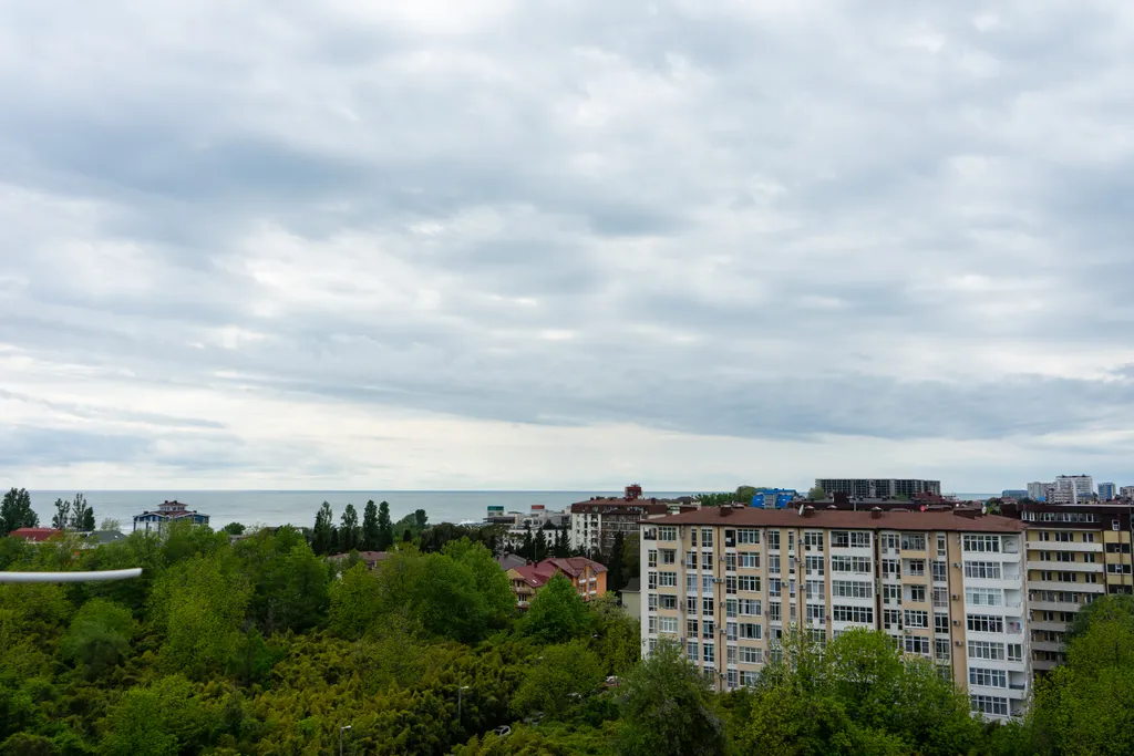 Квартира Квартира Студия с видом на море, горы и бамбуковую рощу в ЖК Сорренто Парк — Сириус