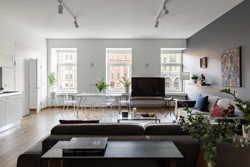 Квартира Квартира У Эрмитажа с видом на Мойку — Санкт-Петербург