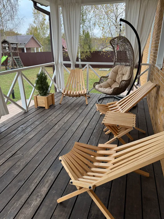 Коттедж с сауной и зоной BBQ