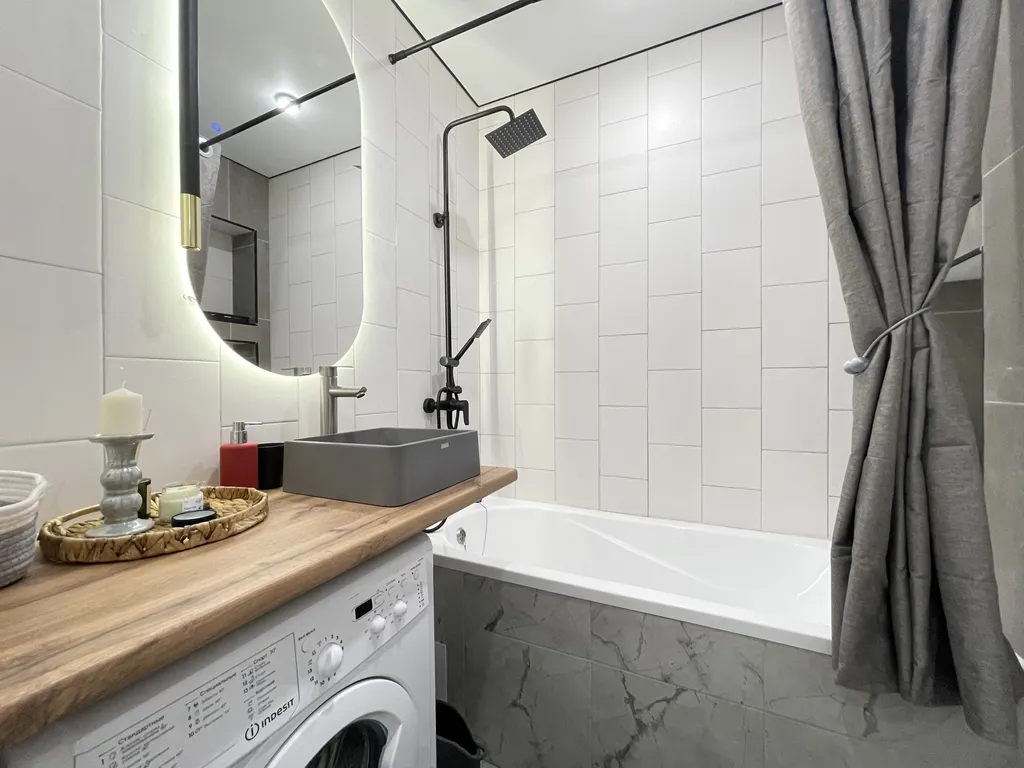 Дизайнерские апартаменты с ванной