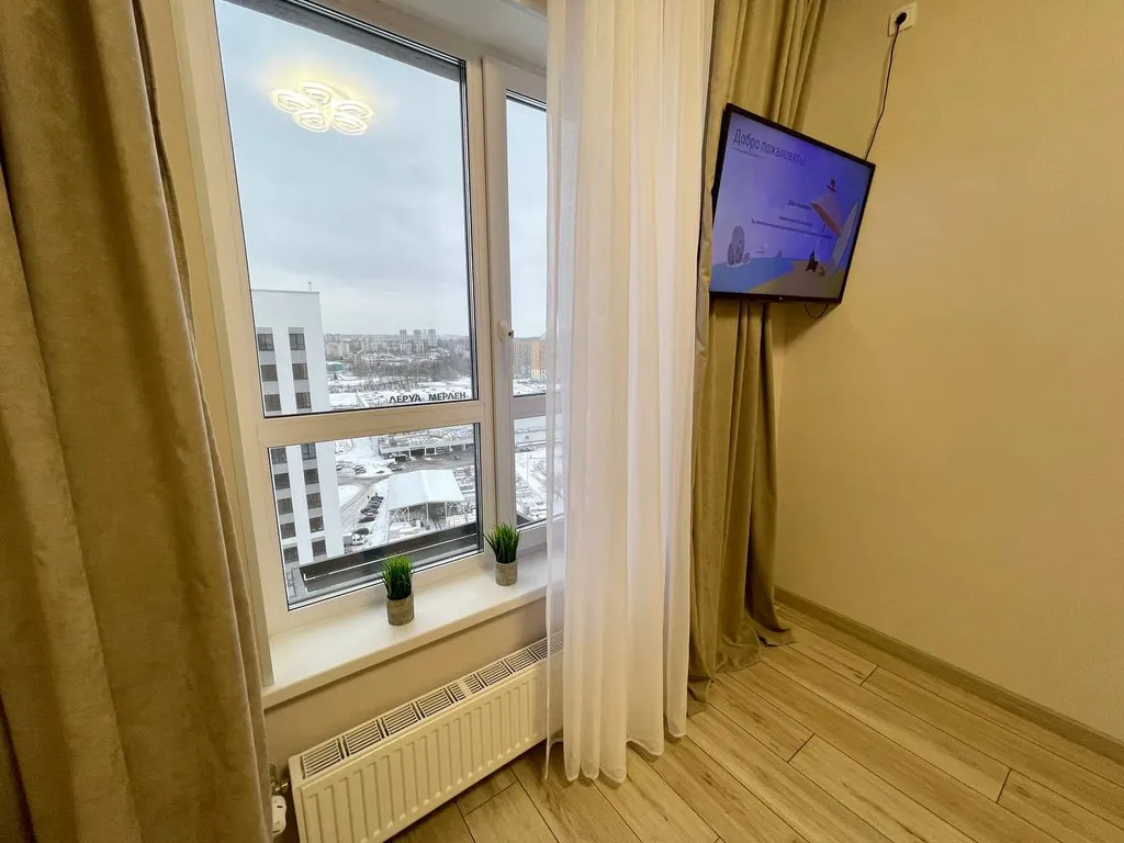 1-комнатная квартира с красивым видом