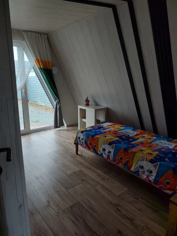 Дом А-фрейм для спокойного семейного отдыха