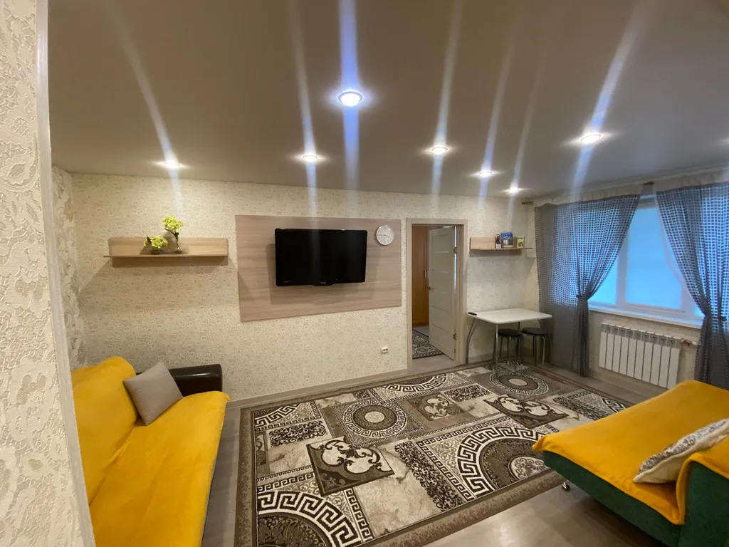 Двухкомнатная квартира на 8 гостей