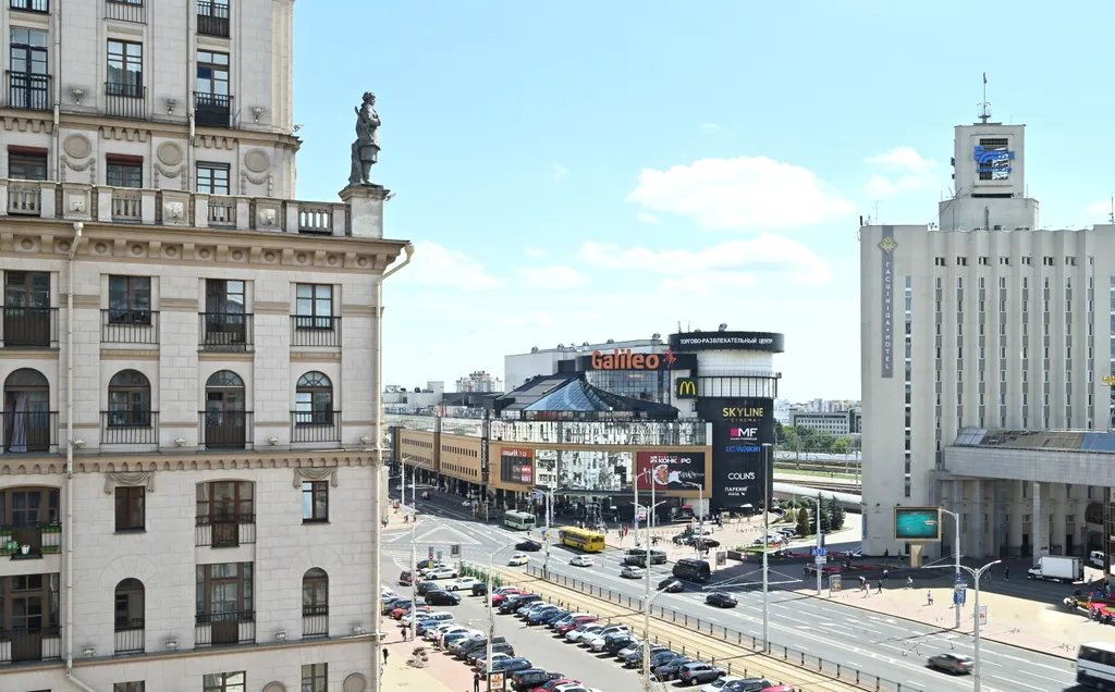 Квартира Однокомнатные апартаменты у ЖД Вокзала, «Ворота города» — Минск