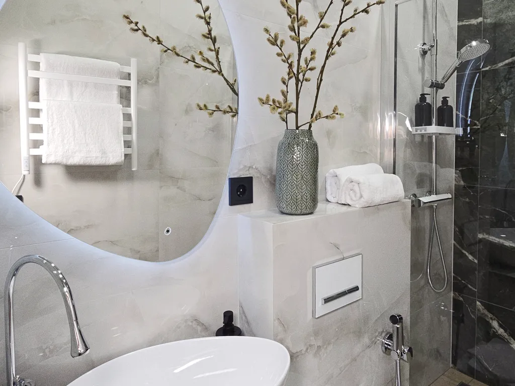 Квартира Апартаменты студия Apartnamore Олива 1 минута до моря — Зеленоградск