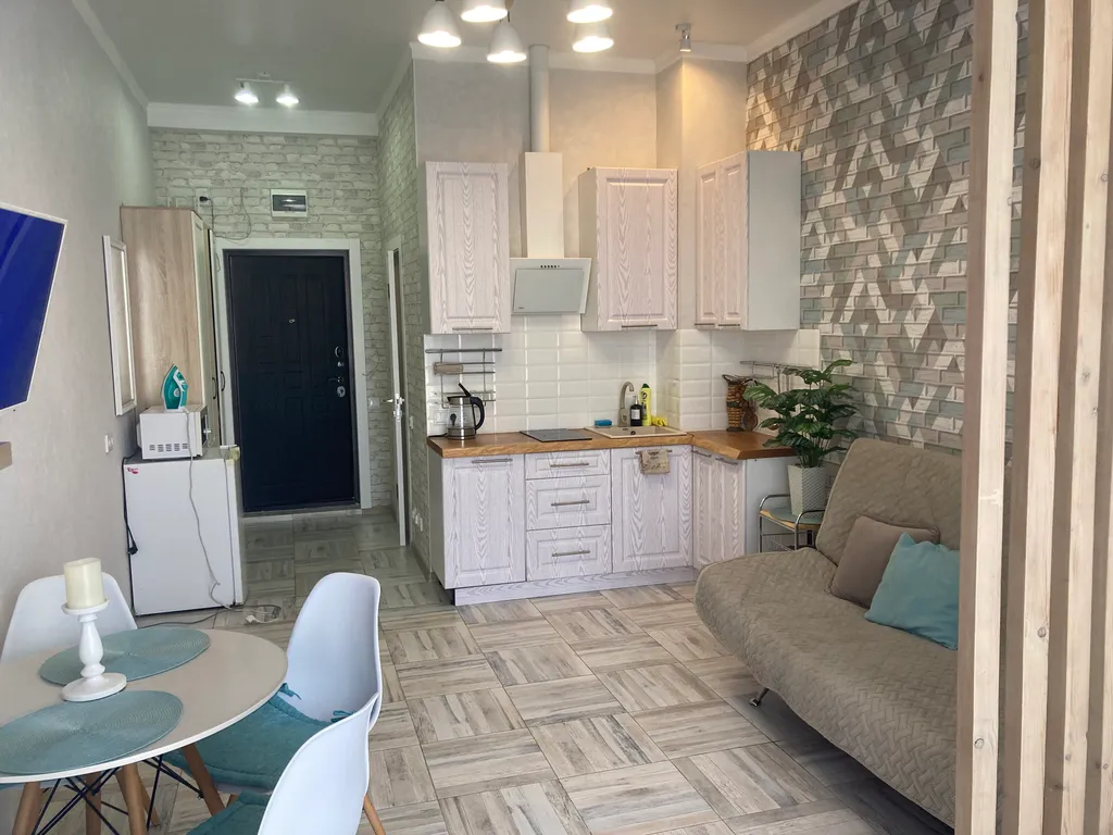 Квартира Квартира Новая студия рядом с Имеретинской бухтой и Олимпийским парком — Сириус