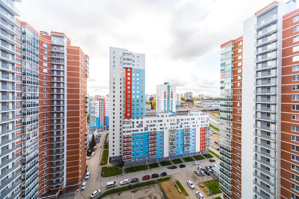 Студия на 17 этаже в центре города