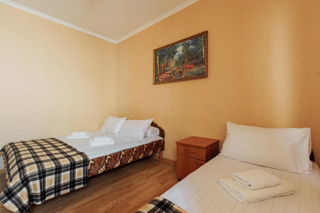 Трёхместный номер Комфорт с балконом