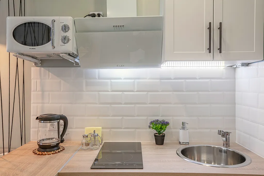 Квартира Квартира Бирюзовая студия в центре города — Волгоград