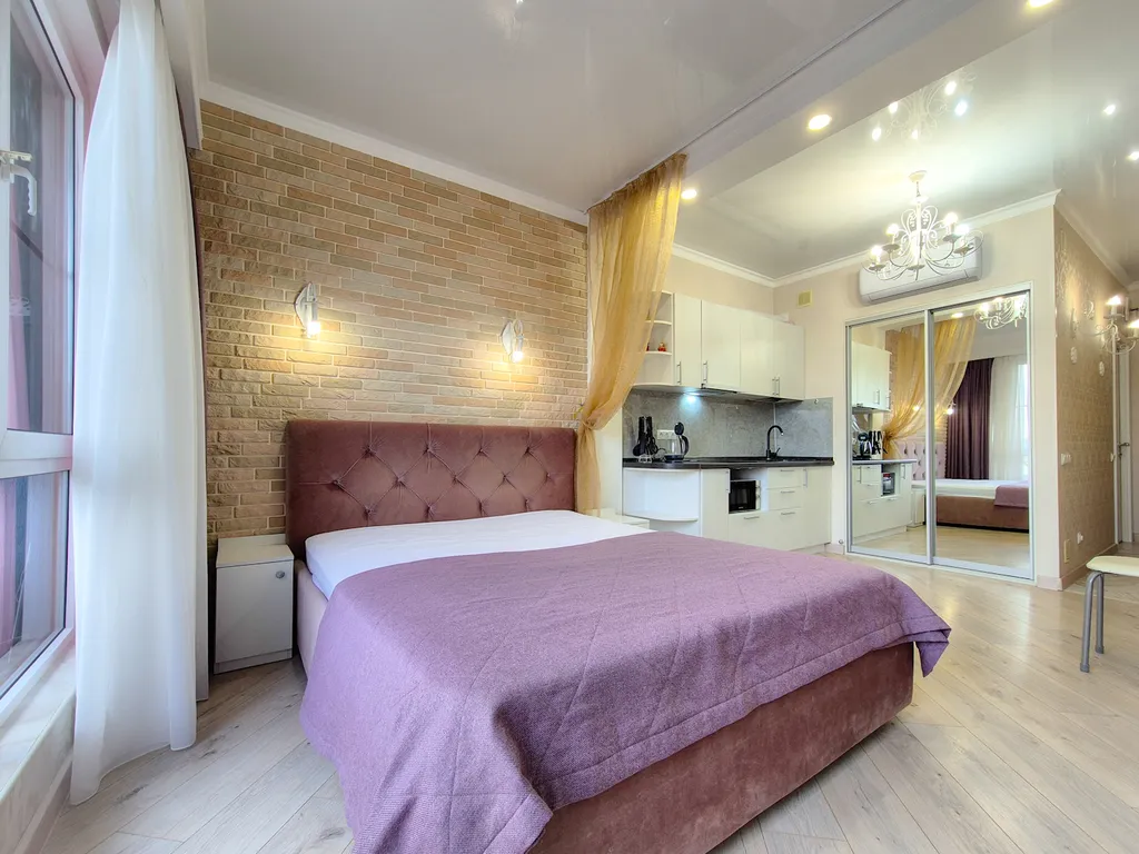 Квартира Квартира Студия с балконом — Адлер