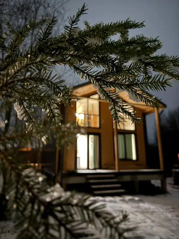 Дом баня с чаном