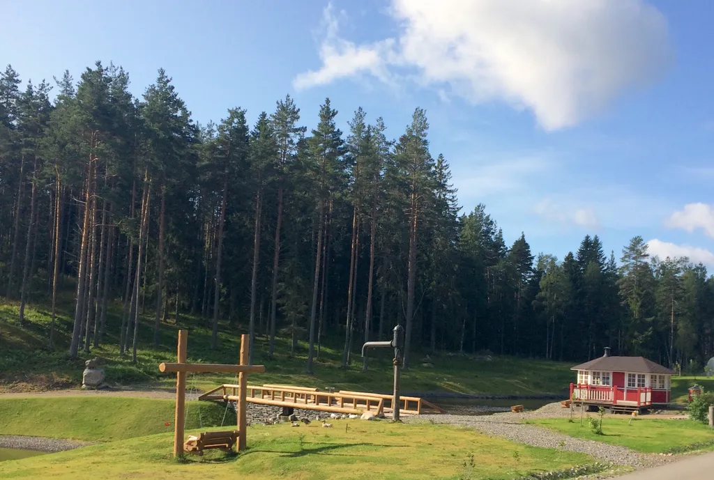 Уютный домик Ихоярви на берегу Ладожского озера, дом №2