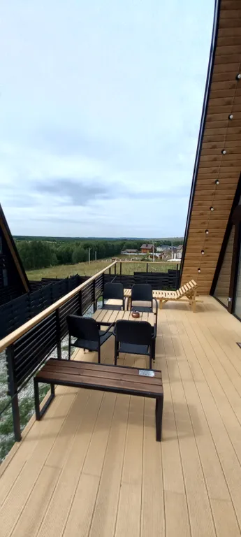 Коттедж Новый большой А-Фрейм с видом на лес — Казань