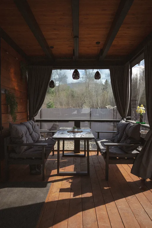 Дом 36m2 — чан, кухня, Wi-Fi