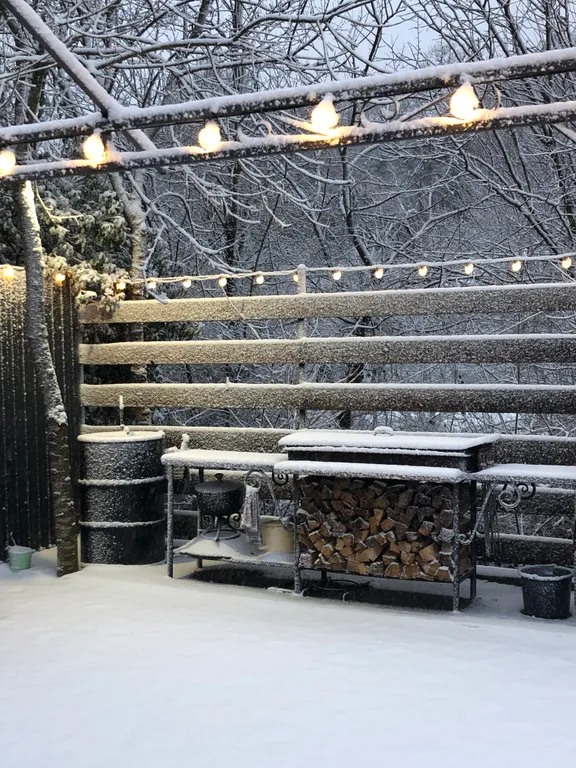 Дом в стиле barn house