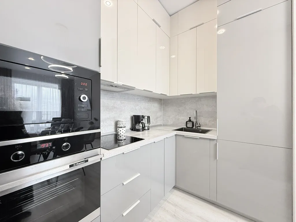 Квартира для семьи в жк с колоннадой и фонтанами