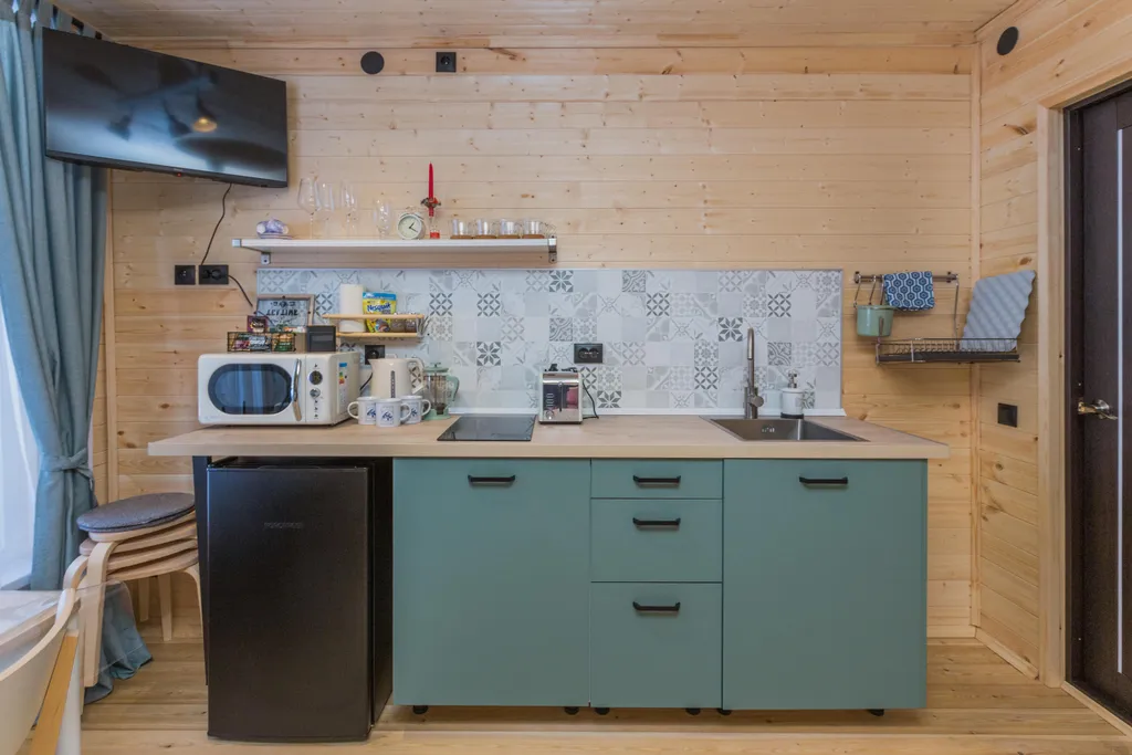 Эко домик в горах