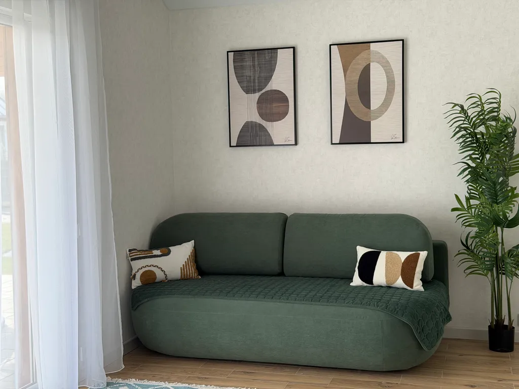 Дом 60m2 — чан, кухня, Wi-Fi