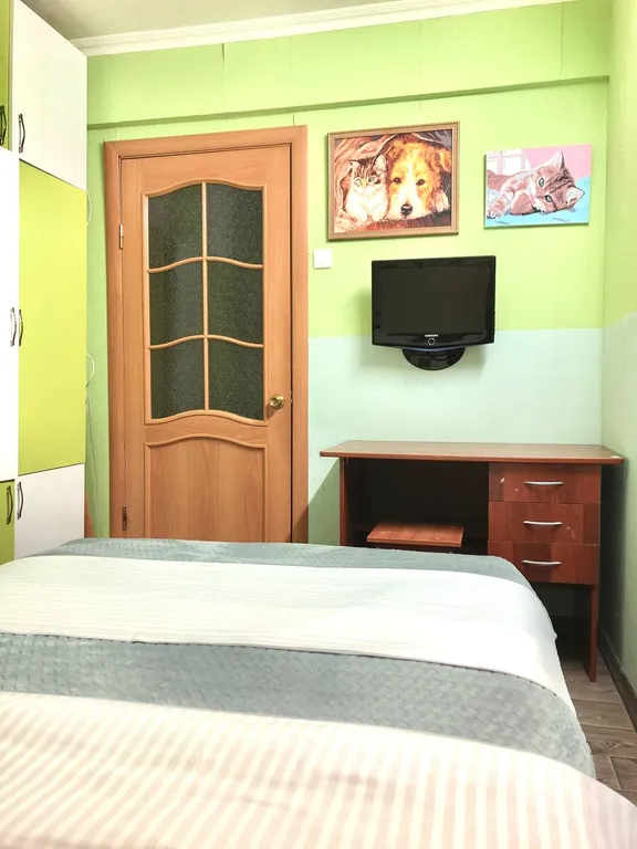 Евродвухкомнатная квартира в спальном районе города