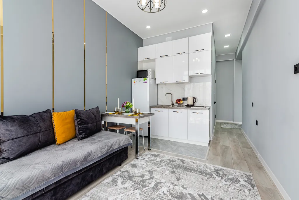 Квартира Апартаменты с панорамным видом на горы в ЖК Heaven — Алматы