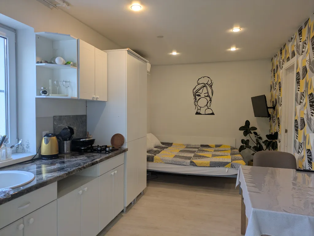 Уютная студия у моря с кухней