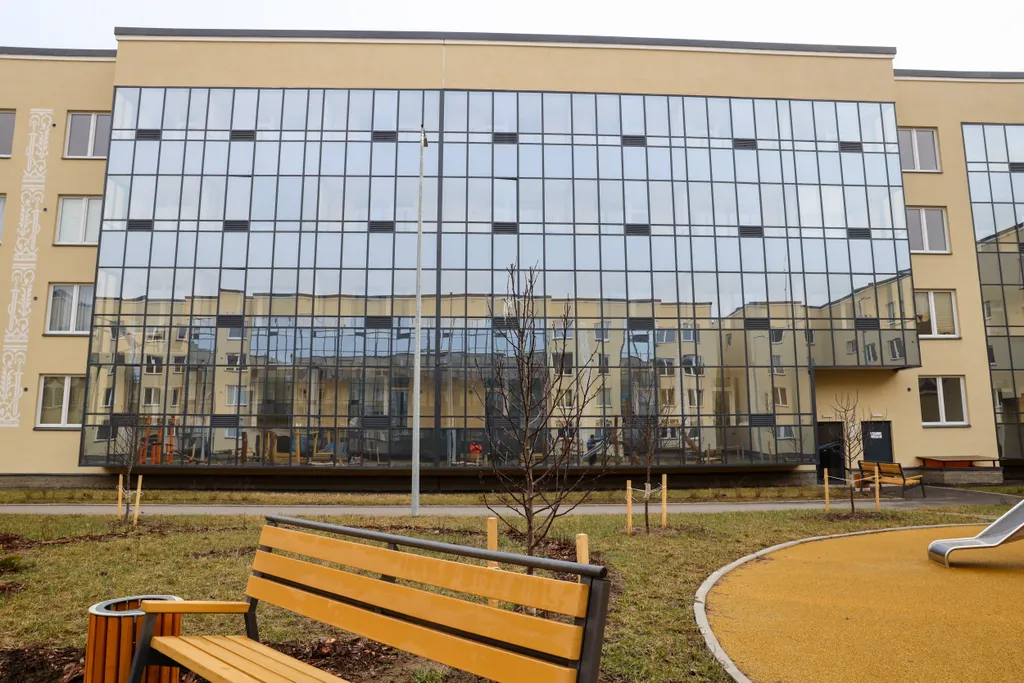 Квартира Квартира Евродвушка в ЖК Любоград в близи парков Петергофа — Санкт-Петербург