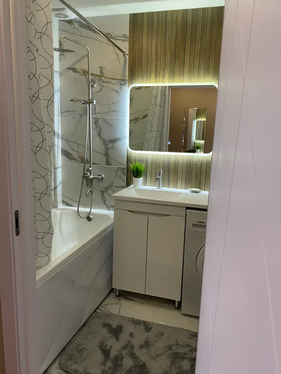 Новая квартира с видом на город