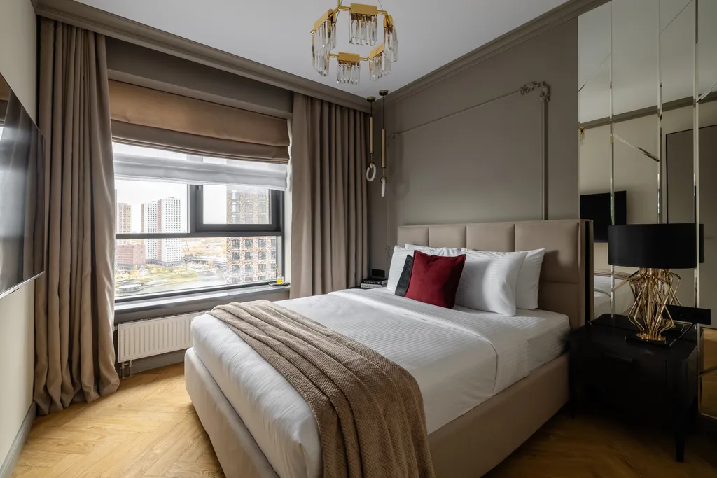 Квартира АПАРТАМЕНТЫ ДВУХКОМНАТНЫЕ 'ВАЙН' РЯДОМ С МОСКВА-СИТИ — Москва