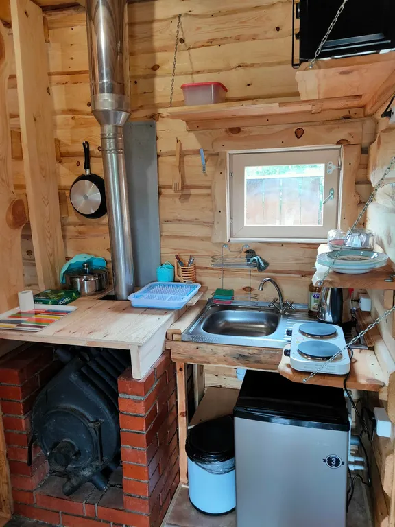 4 местный экодом с видом на пруд