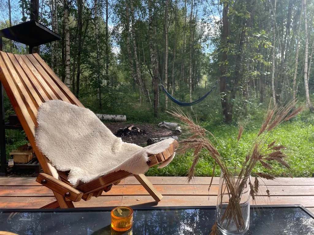 Загородный дом на берегу Рузы