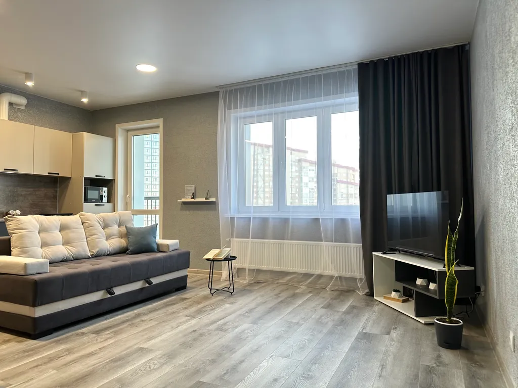 Просторная студия с джакузи рядом с ТЦ Планета