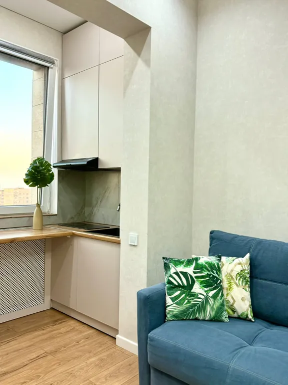 Квартира Стильная квартира с видом на город в ЖК Комфорт Сити — Алматы