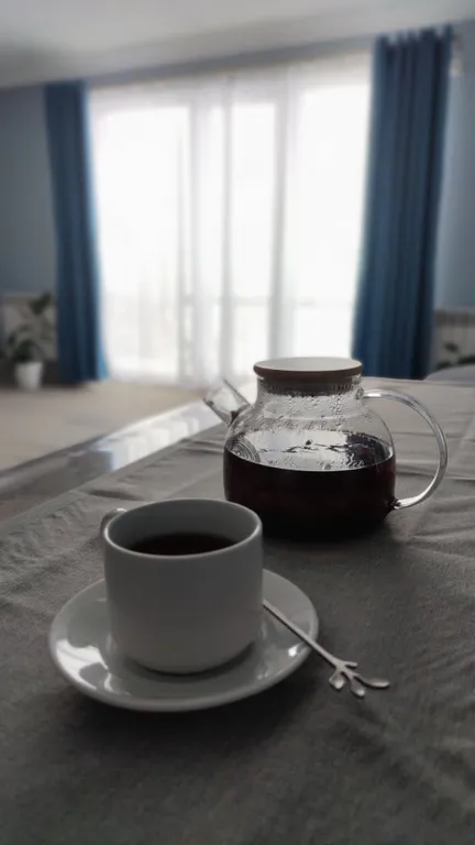 Номер с балконом, видом на реку Волга и гору Арбуга