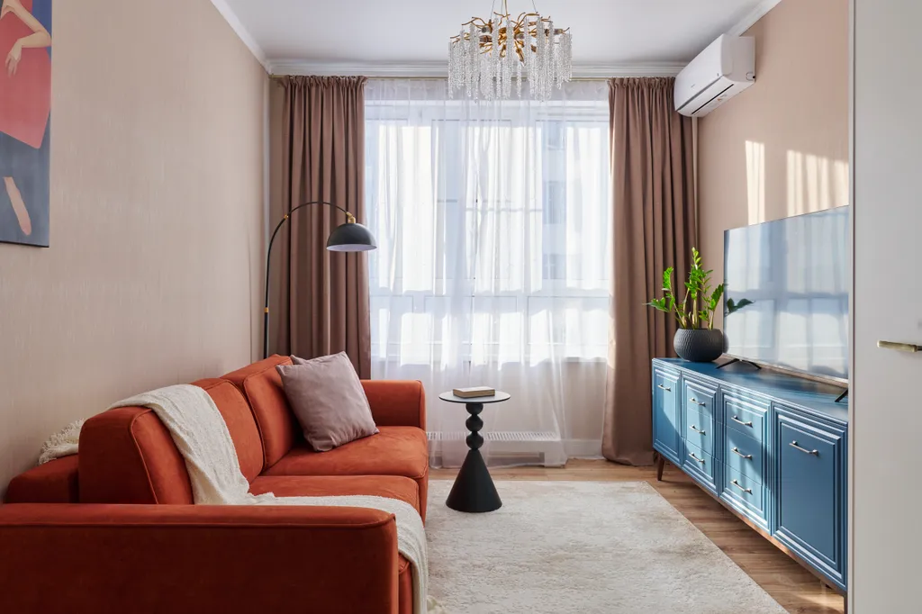 Квартира АЗУРА - атмосферная 1к квартира — Москва