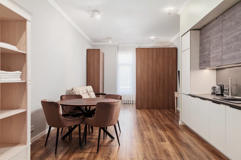 Семейные апартаменты с бассейном и террасой в Мандарин парке