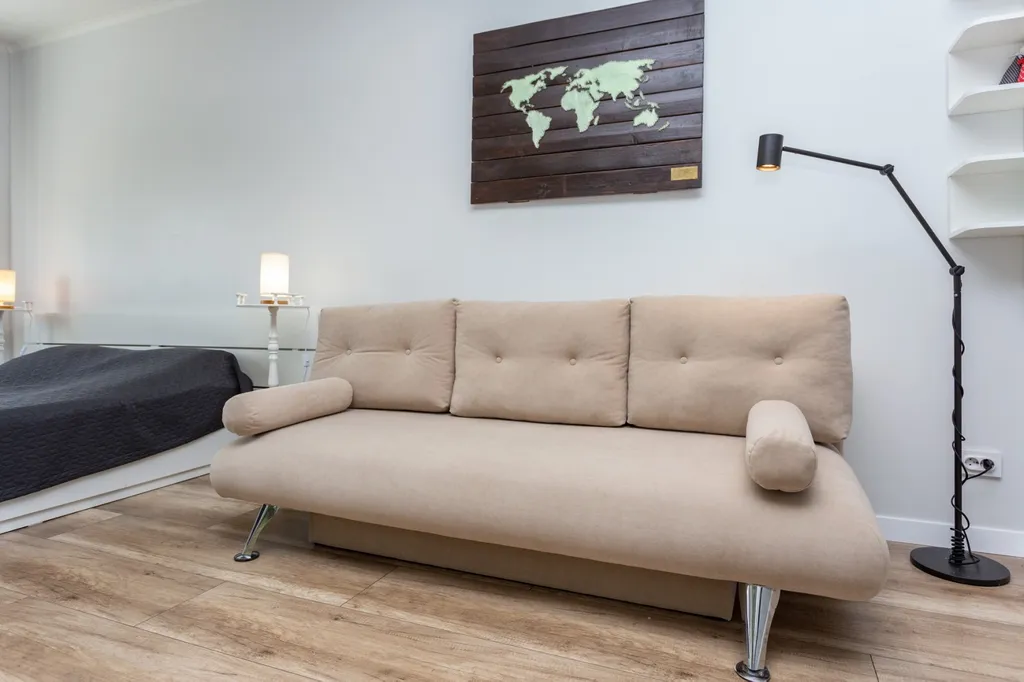 Уютная студия в скандинавской тематике