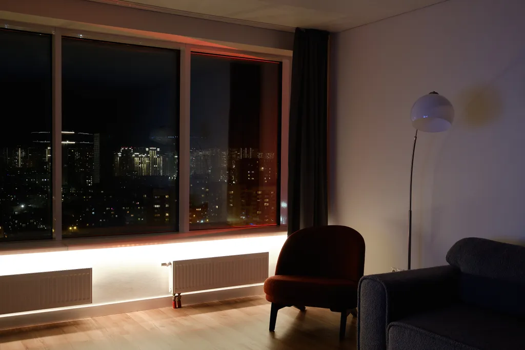 Просторный апартамент на 20 этаже