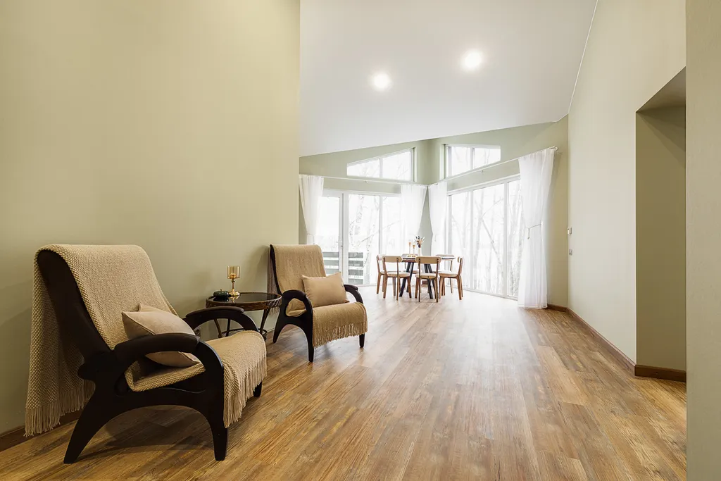 Коттедж Светлый панорамный коттедж с видом на озеро — Санкт-Петербург