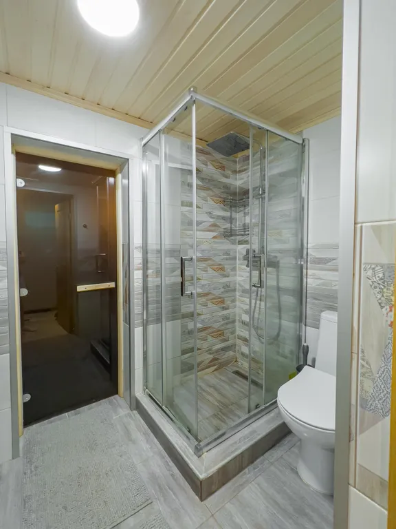 Коттедж Дом с баней и купелью — Агалатово