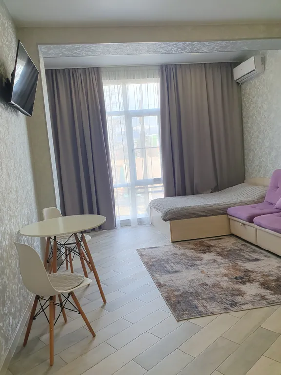 Квартира Квартира Студия в ЖК Грин Сейл в пешей доступности до моря и Абхазской границы — Сириус